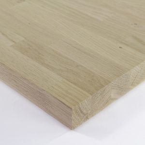 Tablero alistonado de Roble macizo. Tablero de madera para mesas a medida en Roble